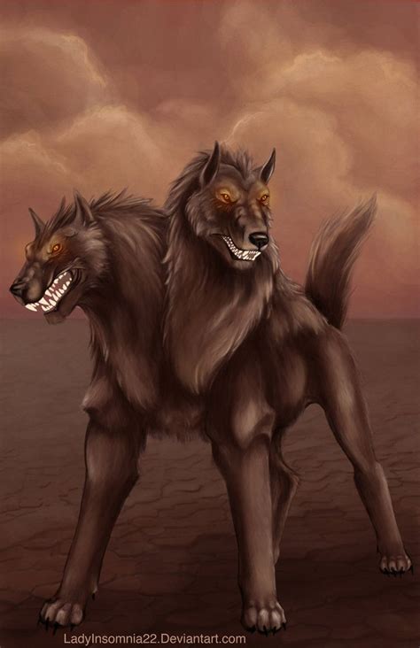 two headed monster mythology|Orthrus – The Two